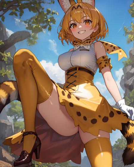 09064-3055776927-beautiful, masterpiece, best quality, 1girls, serval, blonde hair, cat ears, cat tail, high-waist skirt, highres, kemono friends.png